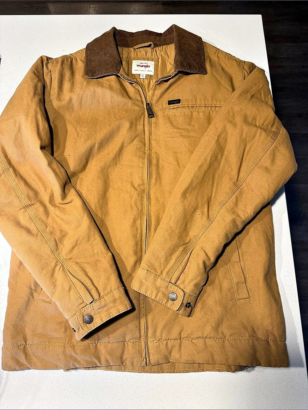 Wrangler Jacket Brown Medium
